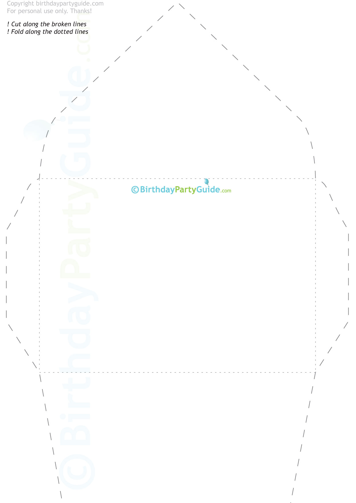 Printable Envelope Template